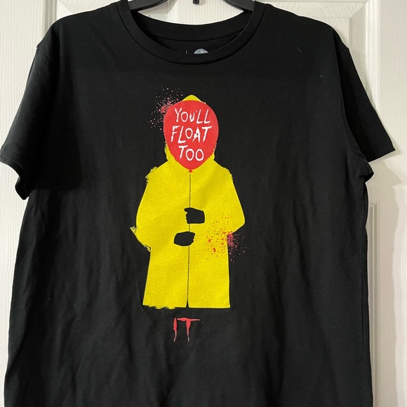 It Movie Women’s Black Shirt Medium “you’ll Float Too”. 50% cotton, 40% - Picture 10 of 15